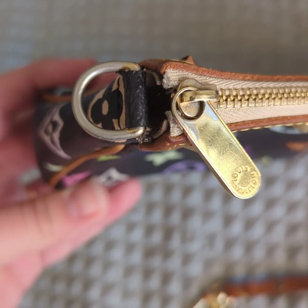 ⚡ FLASH SALE - Louis Vuitton Takashi Murakami Mulit Color Pochette - Picture 7 of 17